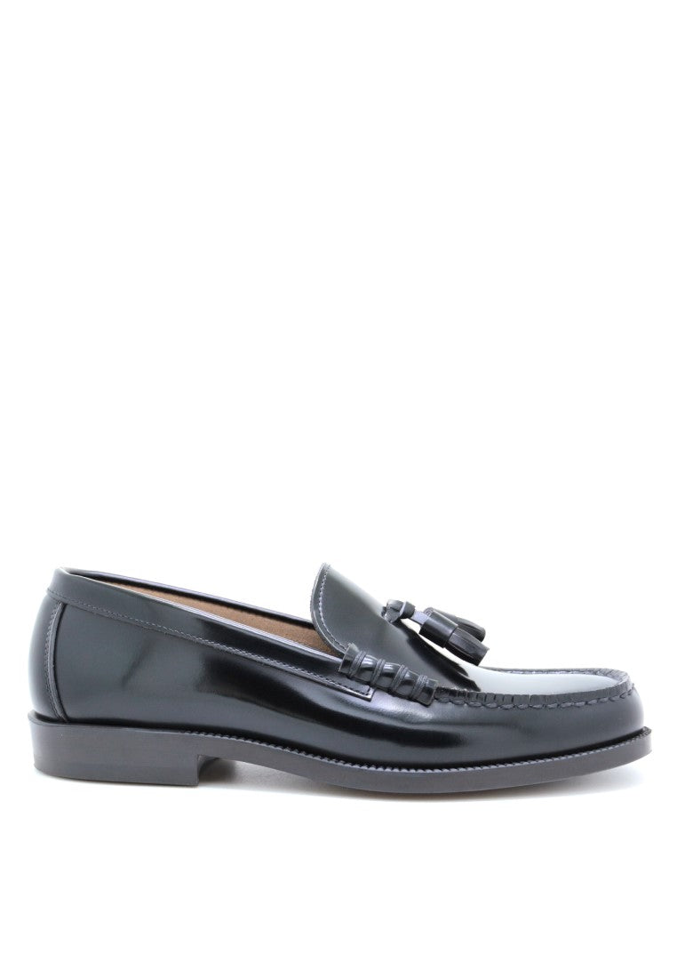 HARUTA Tassel loafer-MEN-907 Black